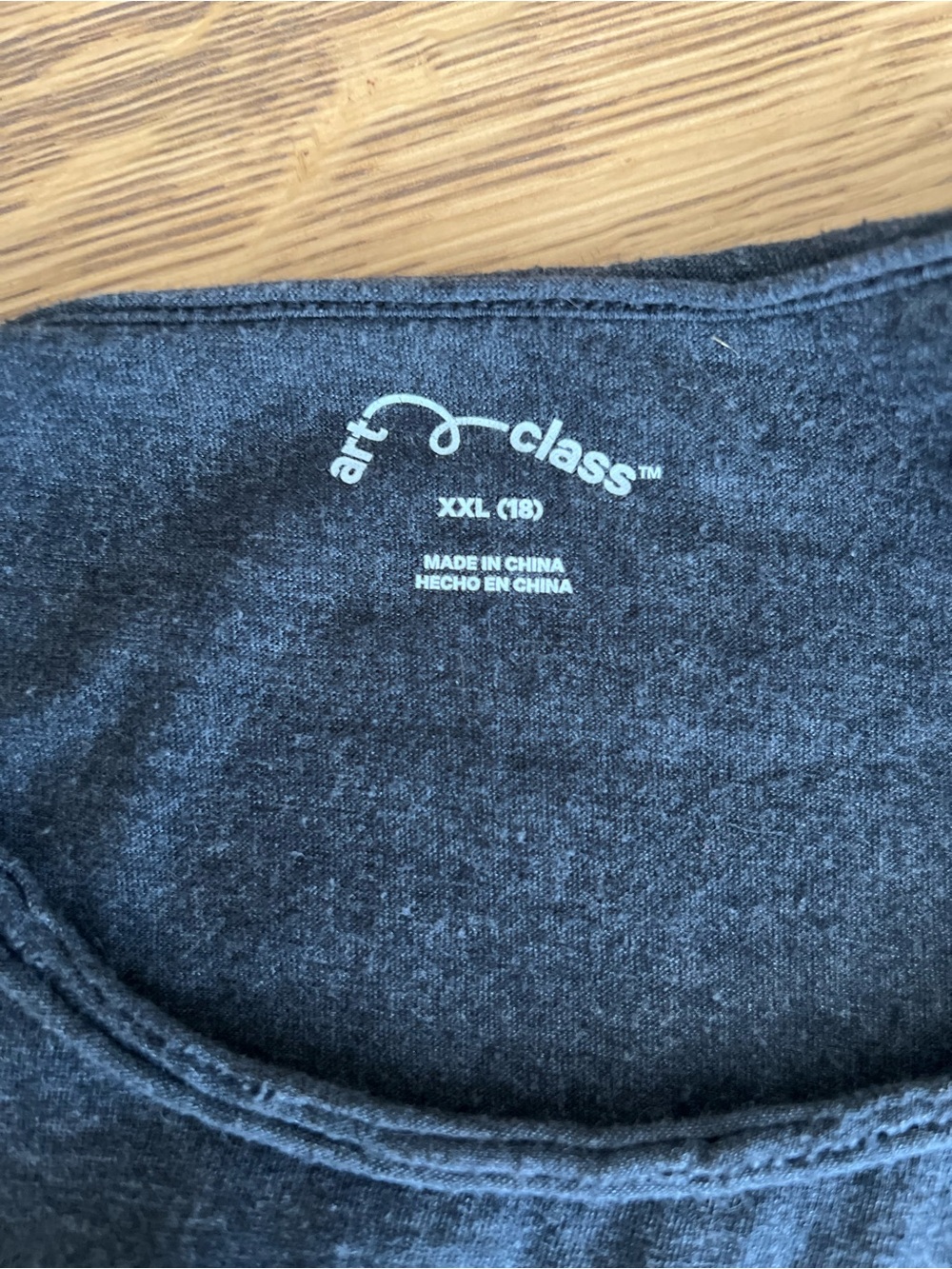 Wish You Were Here Graphic Tie-Front Tank Top Heathered Dark Grey - Picture 6 of 6